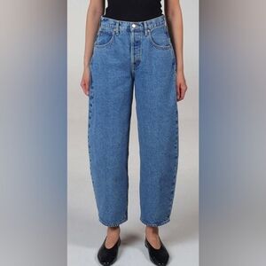 NWT Etica CASSEL ULTRA HIGH BARREL DEMIN BLUESTONE SIZE 26